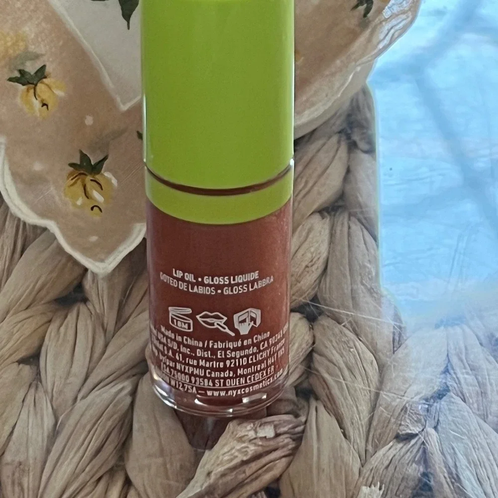 NYX Professional Makeup Fat‎ Oil Lip Drip Gloss Hydrating Lip Oil Brown Shimmer